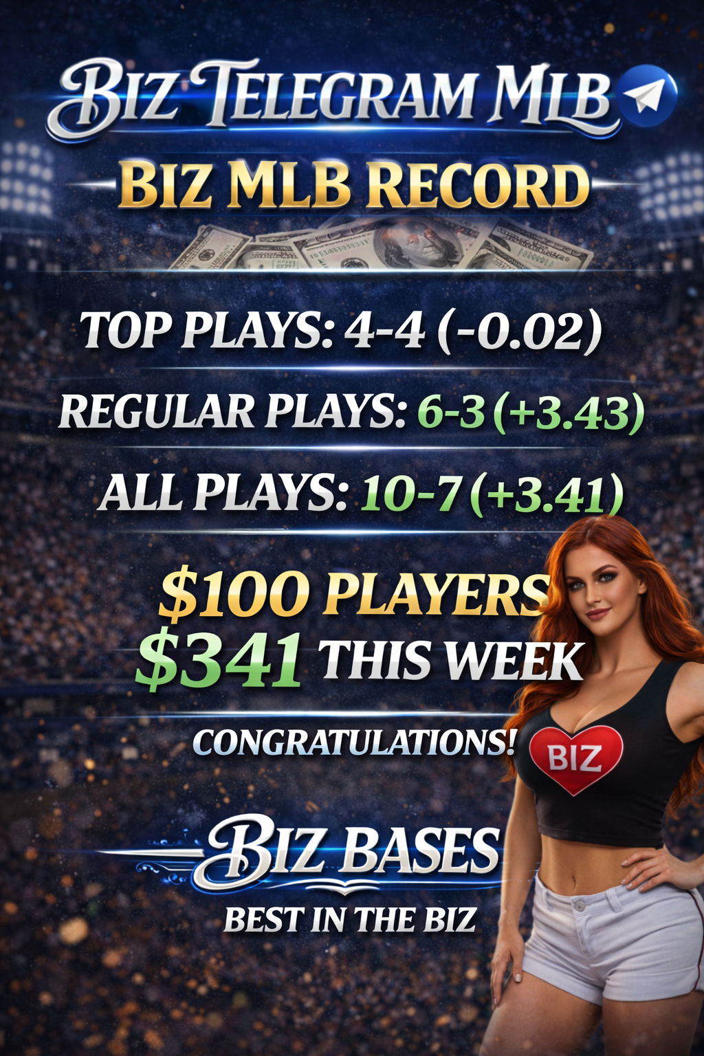 MLB FIRST WEEK CASHES!!